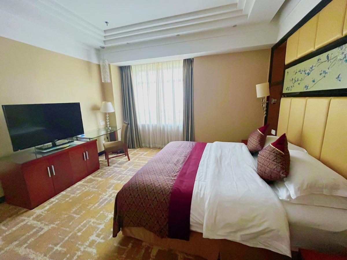Jinling Jingyuan Plaza Hotel Nanquim Exterior foto